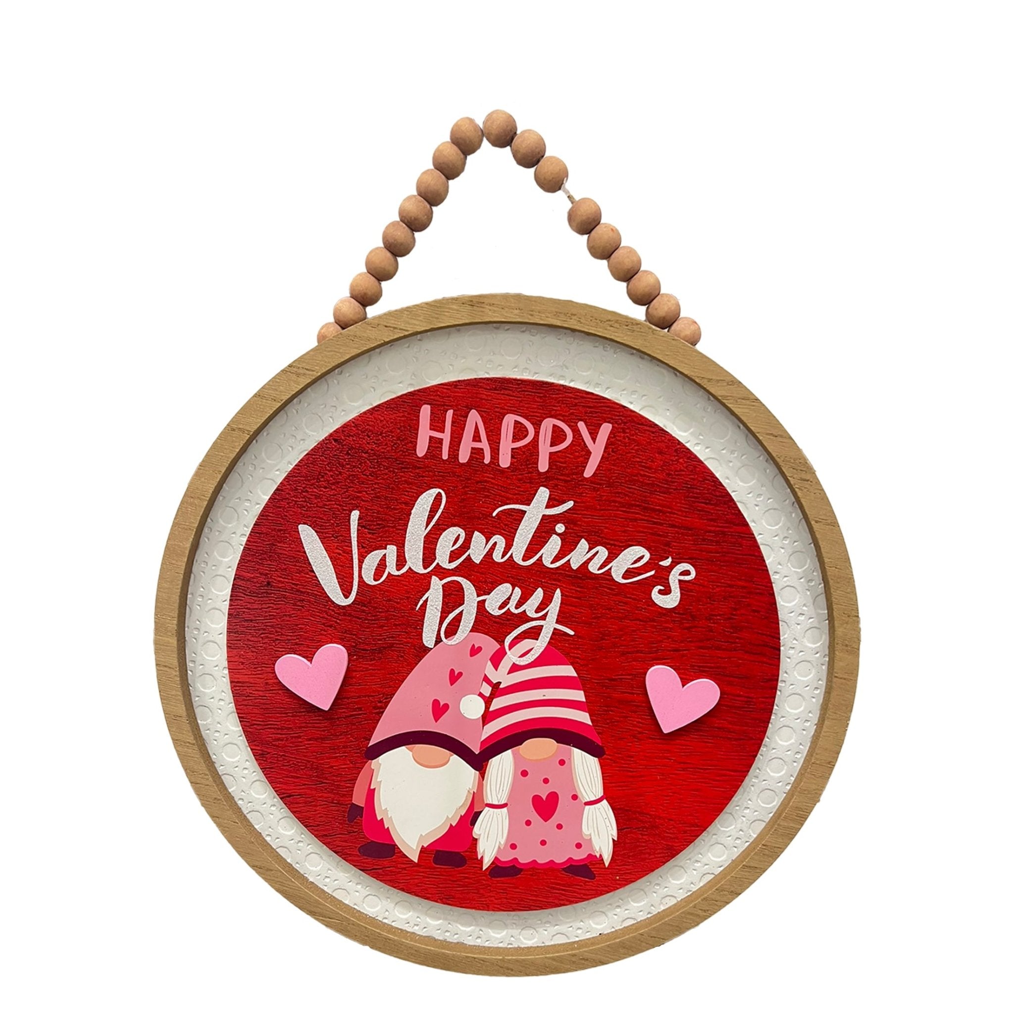 Val Round Gnome Sign - Country Silk