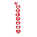 Pr Welcme Heart Sign - Country Silk